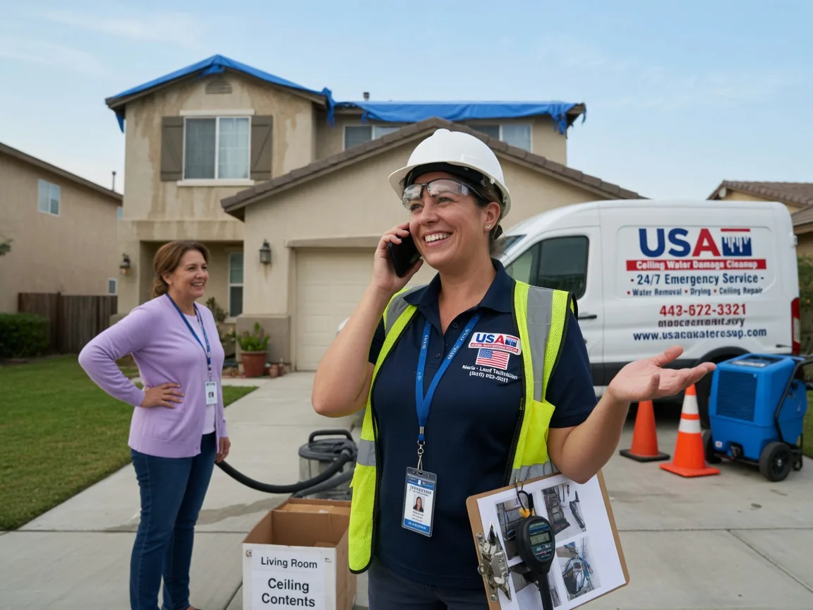 Ceiling Water Damage Restoration Daisetta, TX FAQs